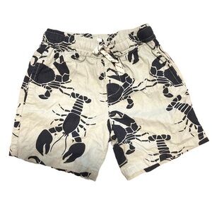 Seed heritage 4 boys lobster print casual summer beach shorts cotton preppy